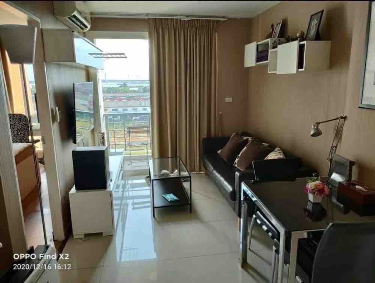 ขายคอนโดลาดกระบัง สุวรรณภูมิ : 🔥 ขายด่วน! ห้องมุม 36 ตร.ม. แต่งครบ Airlink Residence ใกล้สุวรรณภูมิ ราคาเพียง 1.39 ล้านบาท เท่านั้น