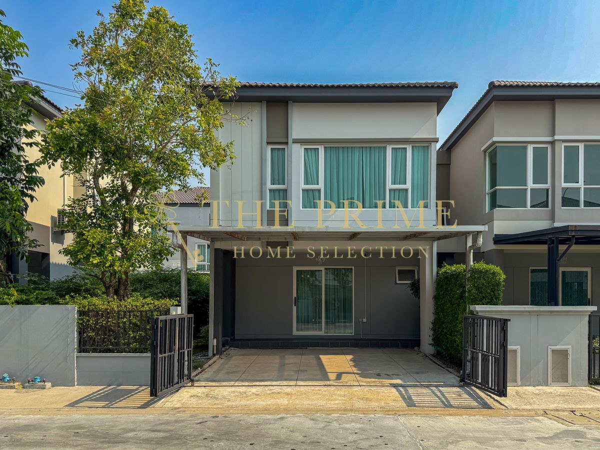 For SaleSamut Prakan,Samrong : 2-story twin house for sale, Grande Pleno Bangna Onnut Grand Pleano, Bang Na Onnut Nok-012