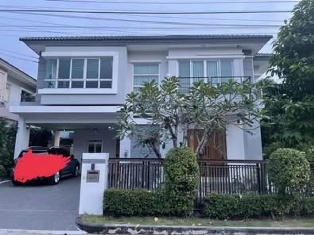 HousePhutthamonthon, Salaya : Buy/rent a single house 65 sq.m. Renovate, the whole area, 3 bedrooms, 3 water, with a housekeeper 30,000 baht.