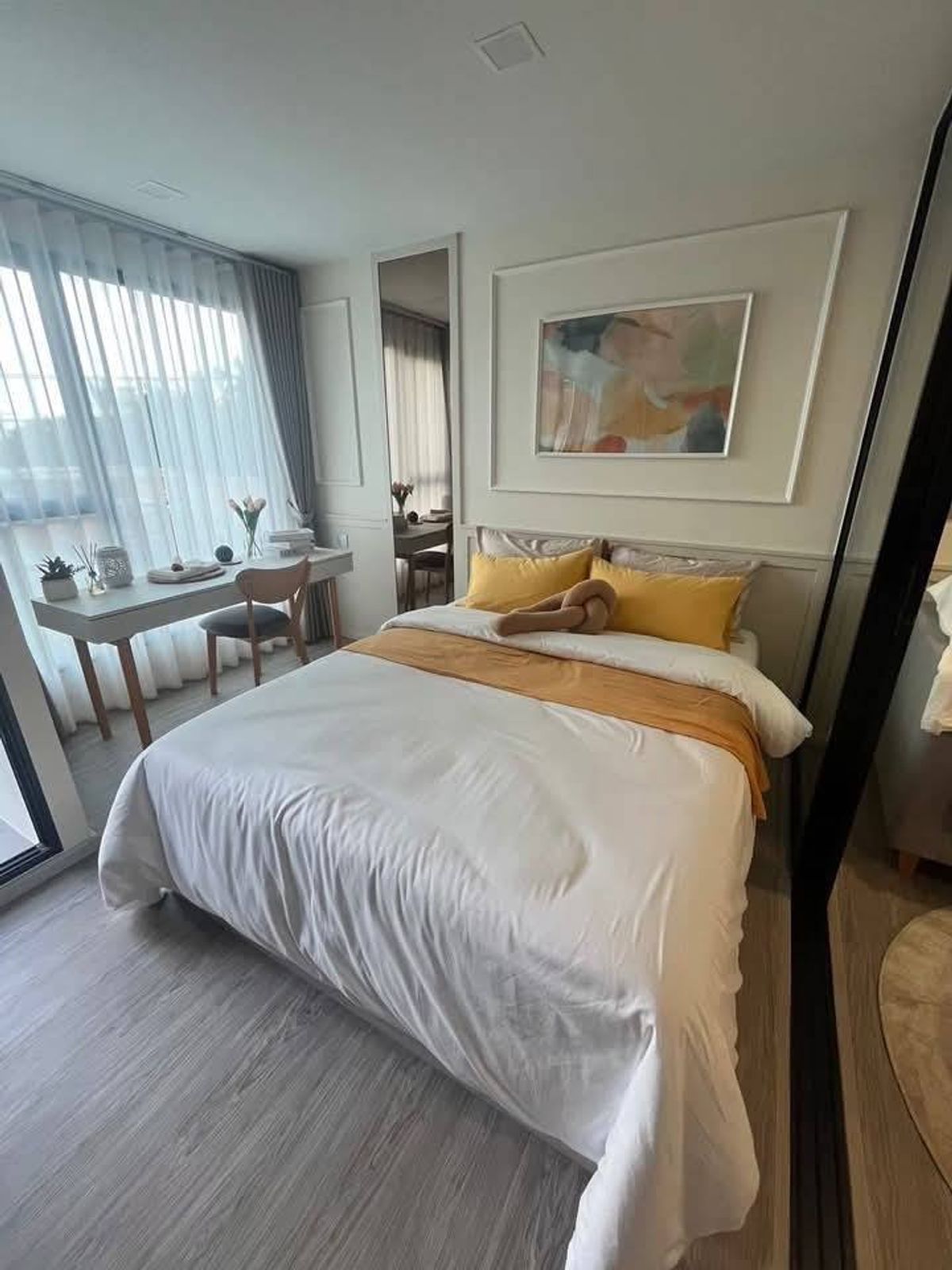 For RentCondo : ปล่อยเช่า เคฟ ซี้ด เกษตร ห้องน่าอยู่ ชั้น 3 มีบริการรถรับส่ง BTS