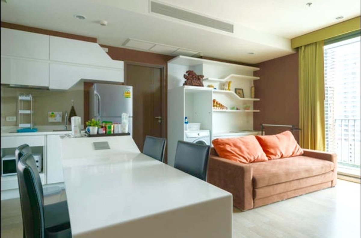 For RentCondoRatchathewi,Phayathai : Urgent rent Pyne by Sansiri 1 bedroom, 1 bathroom (big size) Pine by Sansiri