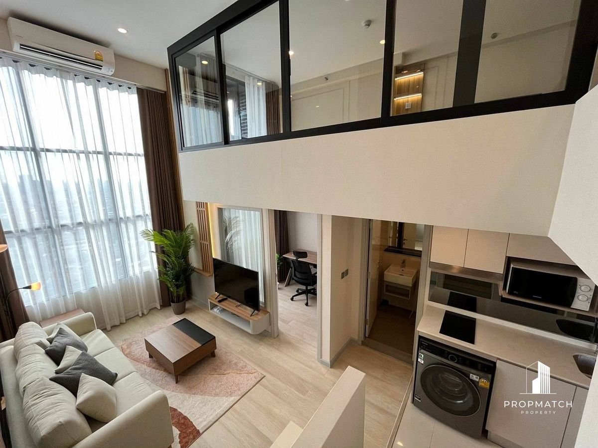 For RentCondoSathorn, Narathiwat : ✨ Flash Deal ✨Knightsbridge Prime Sathorn (Duplex1Bed1bathsQM) Ready !! Only 44,000 baht per month Tel.0981315848 @propmatch