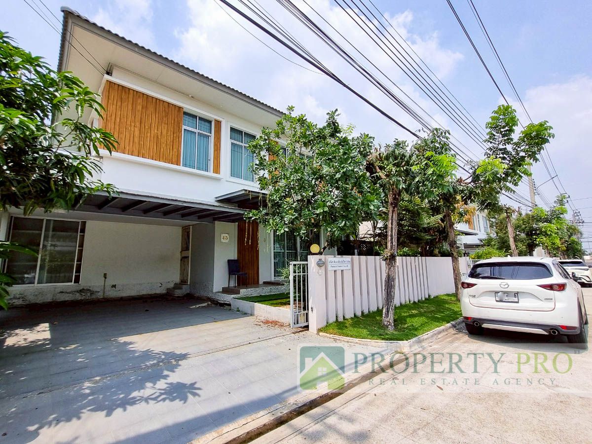 For RentHouseSamut Prakan,Samrong : House for Rent Villa Nova Theparak, 4 bedroom 54 sqw 216 sqm Near Bangna, Bang Phli, Praksa, Bang Pu : EL25R-002