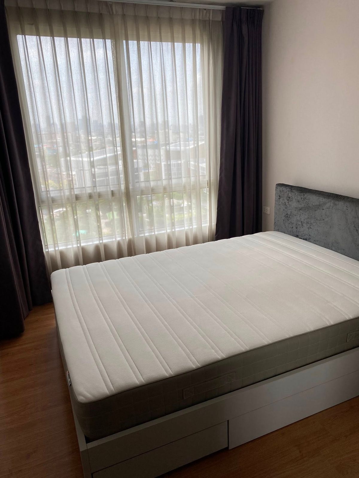 ให้เช่าคอนโดอ่อนนุช อุดมสุข : 🌟FOR RENT🌈The Base Sukhumvit 77>> ใกล้ BTS อ่อนนุช ชั้น 17 ตึก B ทิศเหนือไม่ร้อน วิวสะพานแสนสิริ และ Habito เฟอร์นิเจอร์ครบพร้อมเครื่องใช้ไฟฟ้า #lv-mo1850