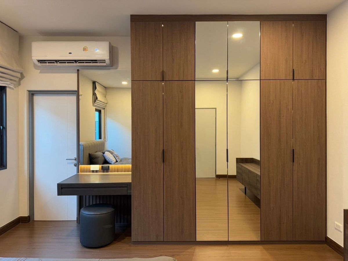 For RentHouseBangna, Bearing, Lasalle : K-6374 for rent! The City Bangna, beautiful house, ready to be near Mega Bangna