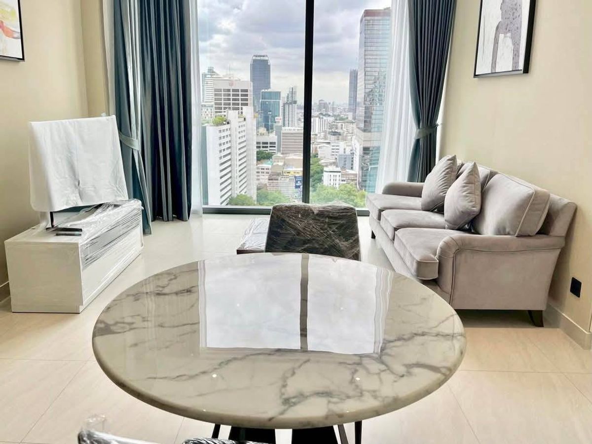 For RentCondoSathorn, Narathiwat : For Rent 1-Bedroom Pet-Friendly Unit at Tait Sathorn 12