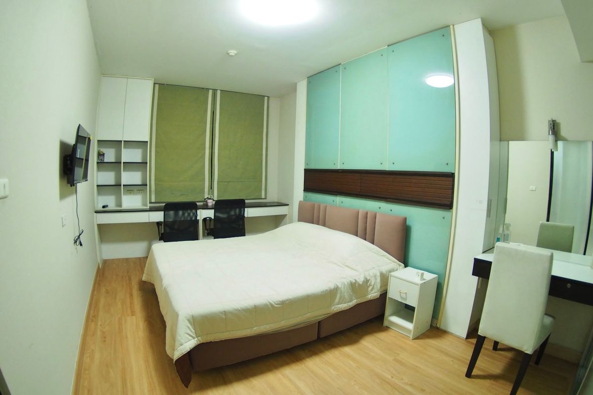 For RentCondoSukhumvit, Asoke, Thonglor : Supalai Premier Place Asoke 1BED has an extra bed, a large room 64 sqm. Line plustor_ss