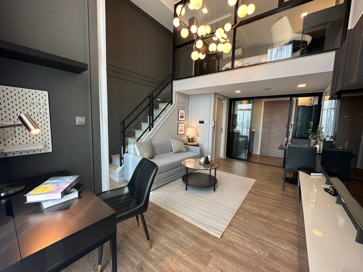 For RentCondoOnnut, Udomsuk : 30,000 BAHT/Month Modiz Sukhumvit 50 Duplex room