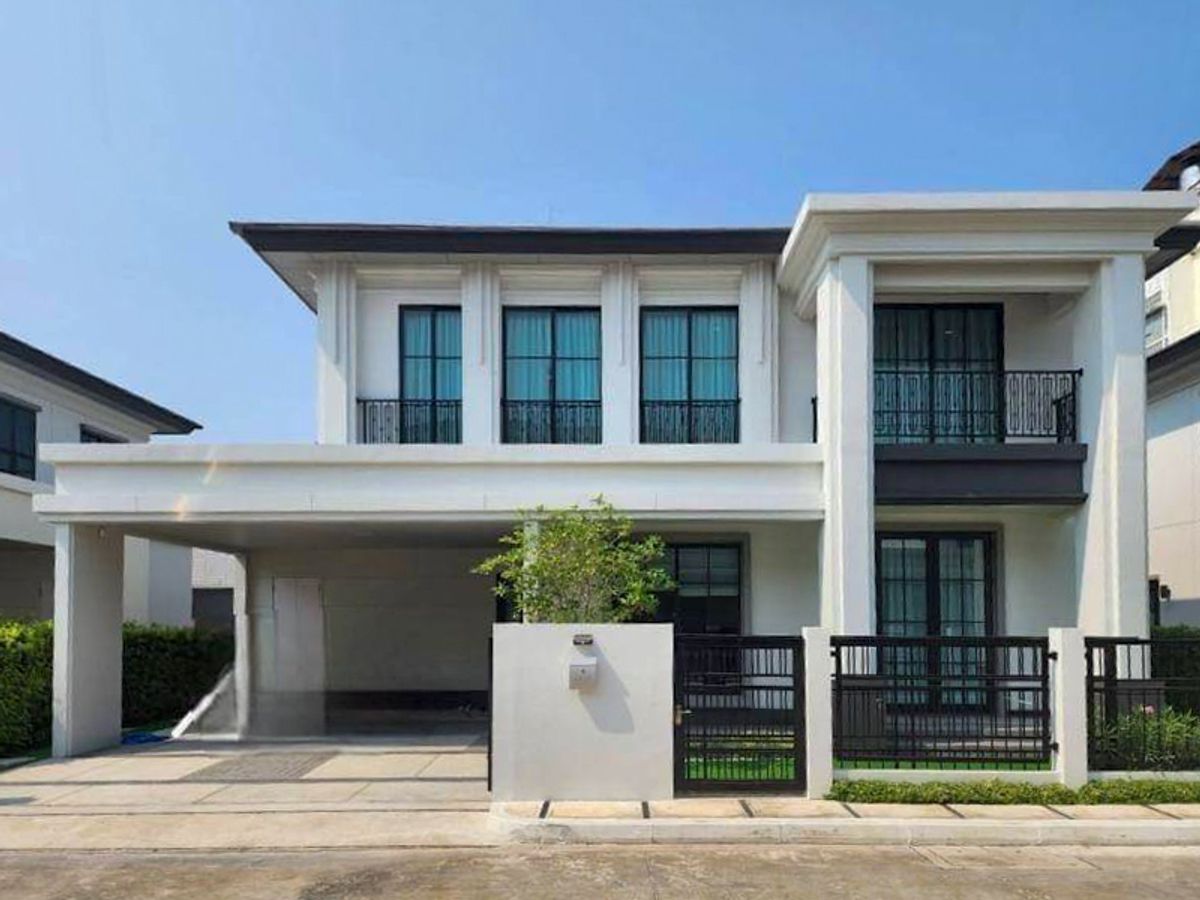 บ้านลาดกระบัง สุวรรณภูมิ : ขายบ้านเดี่ยว 2 ชั้น (พร้อมผู้เช่า) Setthasiri Bangna-Suvarnabhumi เศรษฐสิริ บางนา-สุวรรณภูมิ NOK-024