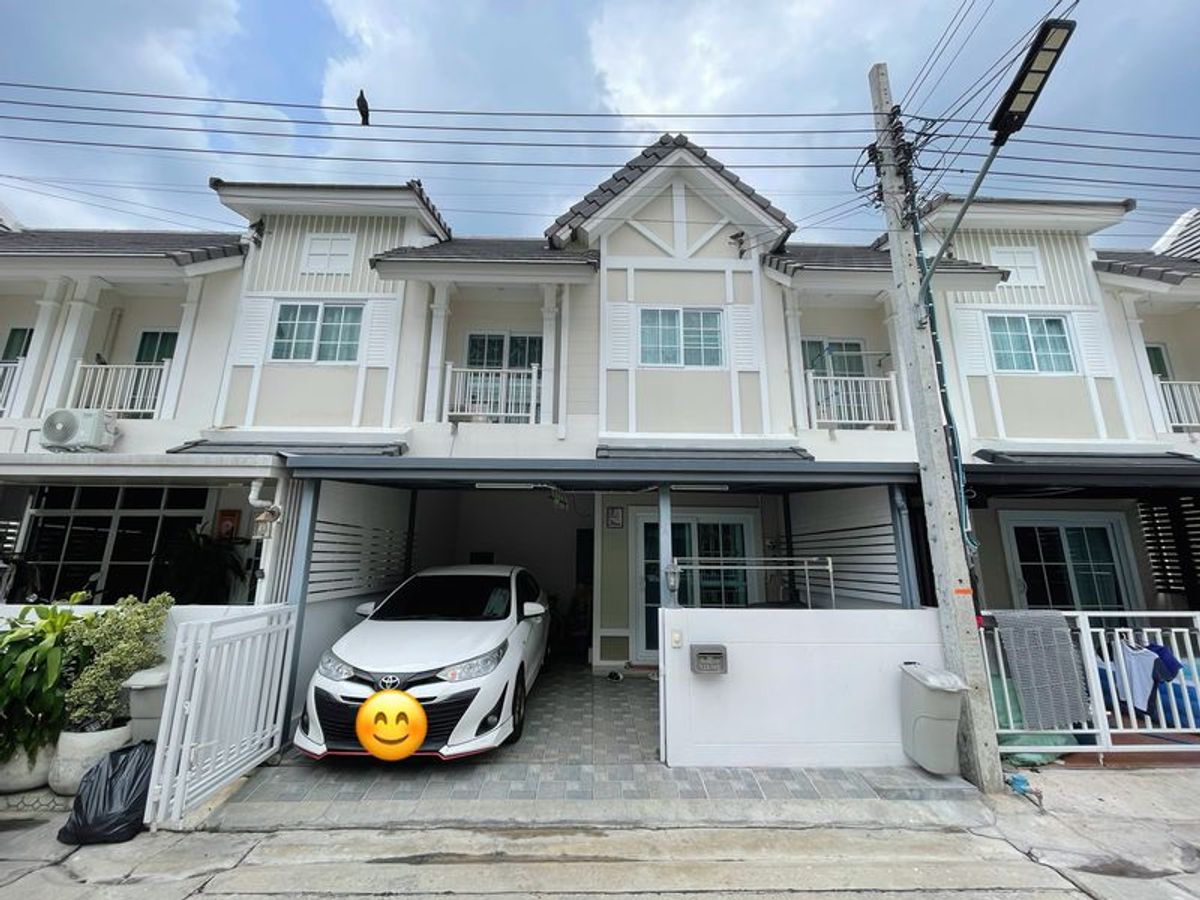 ขายทาวน์โฮมนนทบุรี บางใหญ่ บางบัวทอง : ทาวน์โฮม 18.5 ตรว มบ. ดีเดอะแฮมิลตัน ชัยพฤกษ์-วงแหวน ตำบลไทรน้อย อำเภอไทรน้อย จังหวัดนนทบุรี