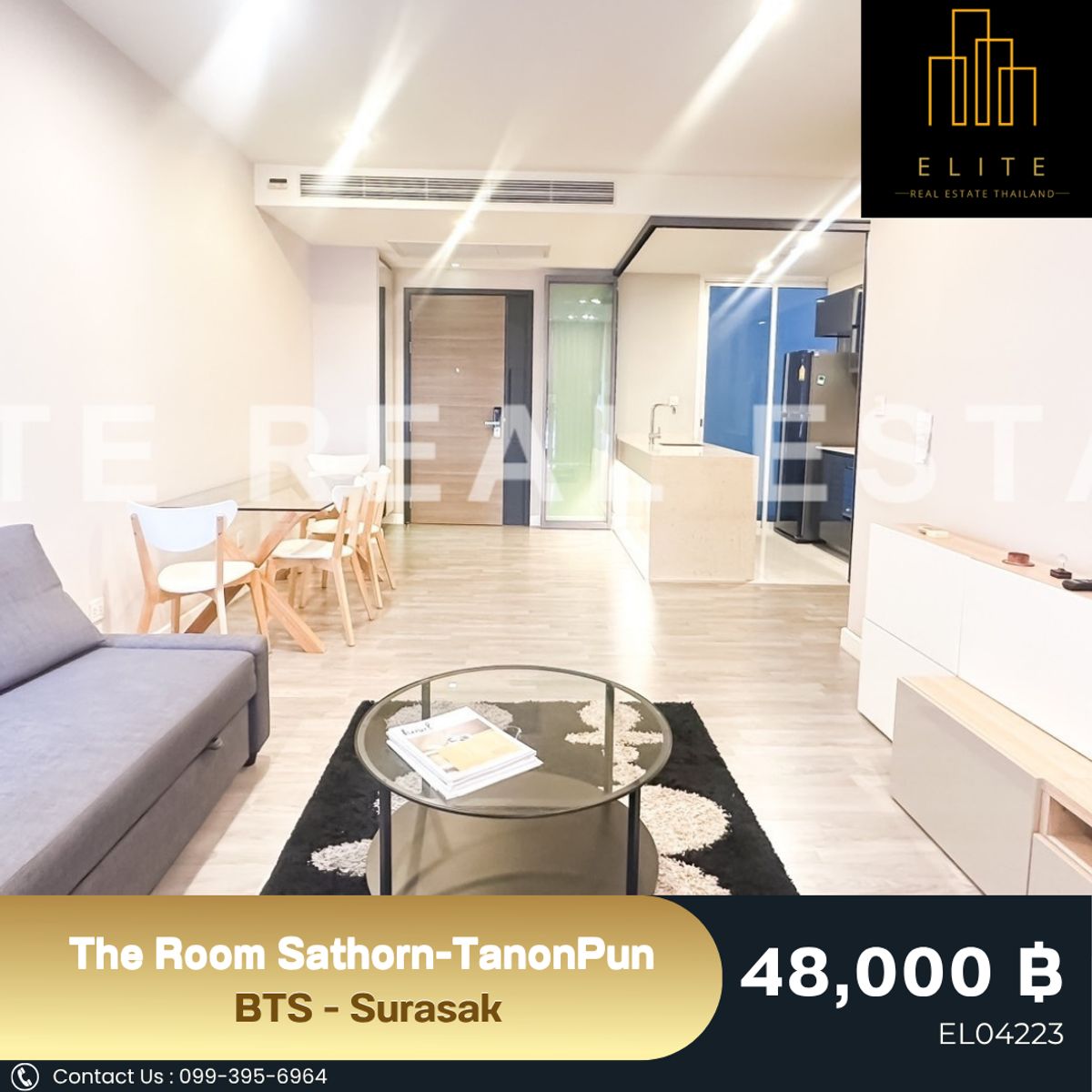 ให้เช่าคอนโดสาทร นราธิวาส : ✨ The Room Sathorn - TanonPun บนทำเลที่ตอบโจทย์ไลฟ์สไตล์ชีวิตในเมืองครบทุกด้าน ✔