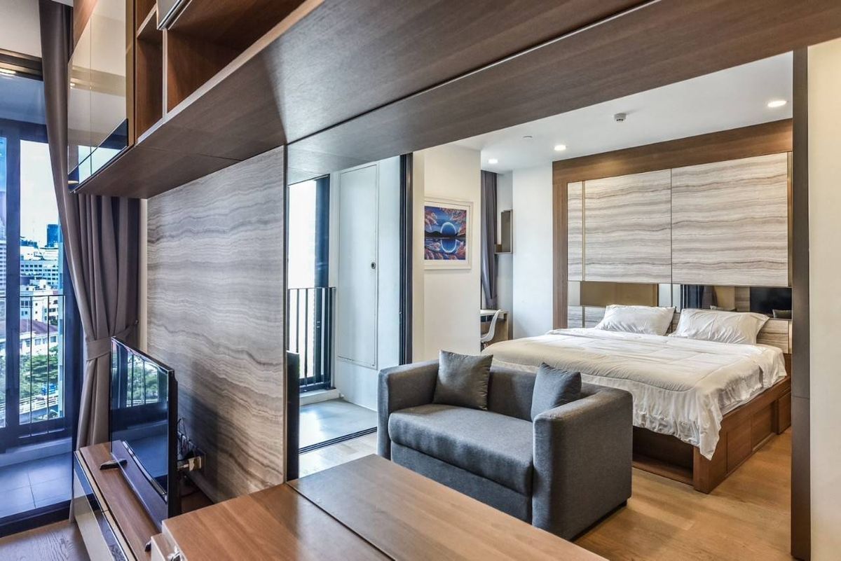 ให้เช่าคอนโดสยาม จุฬา สามย่าน : Condo for rent  :ASHTON Chula-Silom  ( MRT Samyan ) MK-02  line @livingbkk
