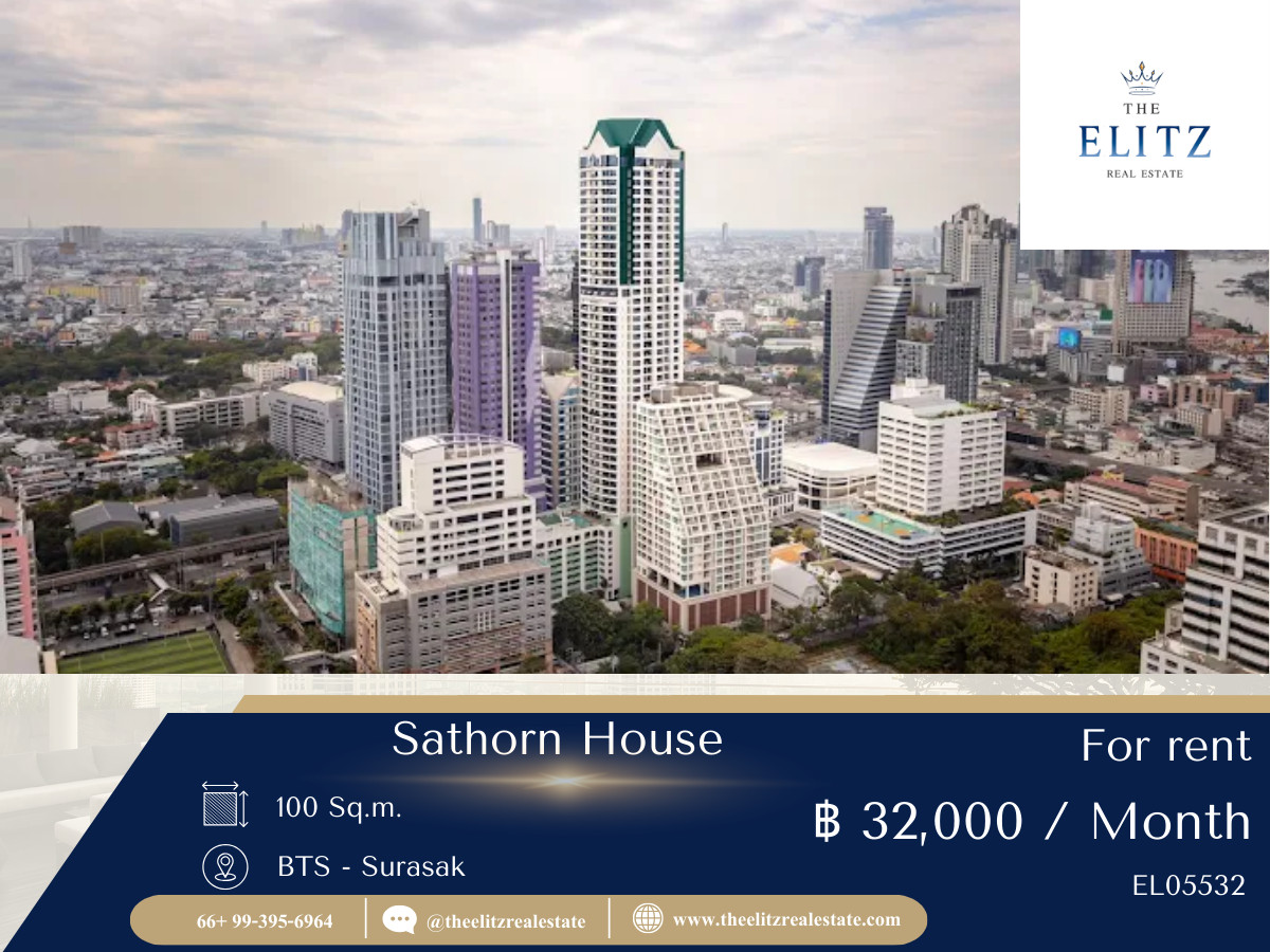 For RentCondoSathorn, Narathiwat : ✨ The room is ready to serve. Cute price, comfortable bag Hurry and reserve before missing an opportunity. 💯