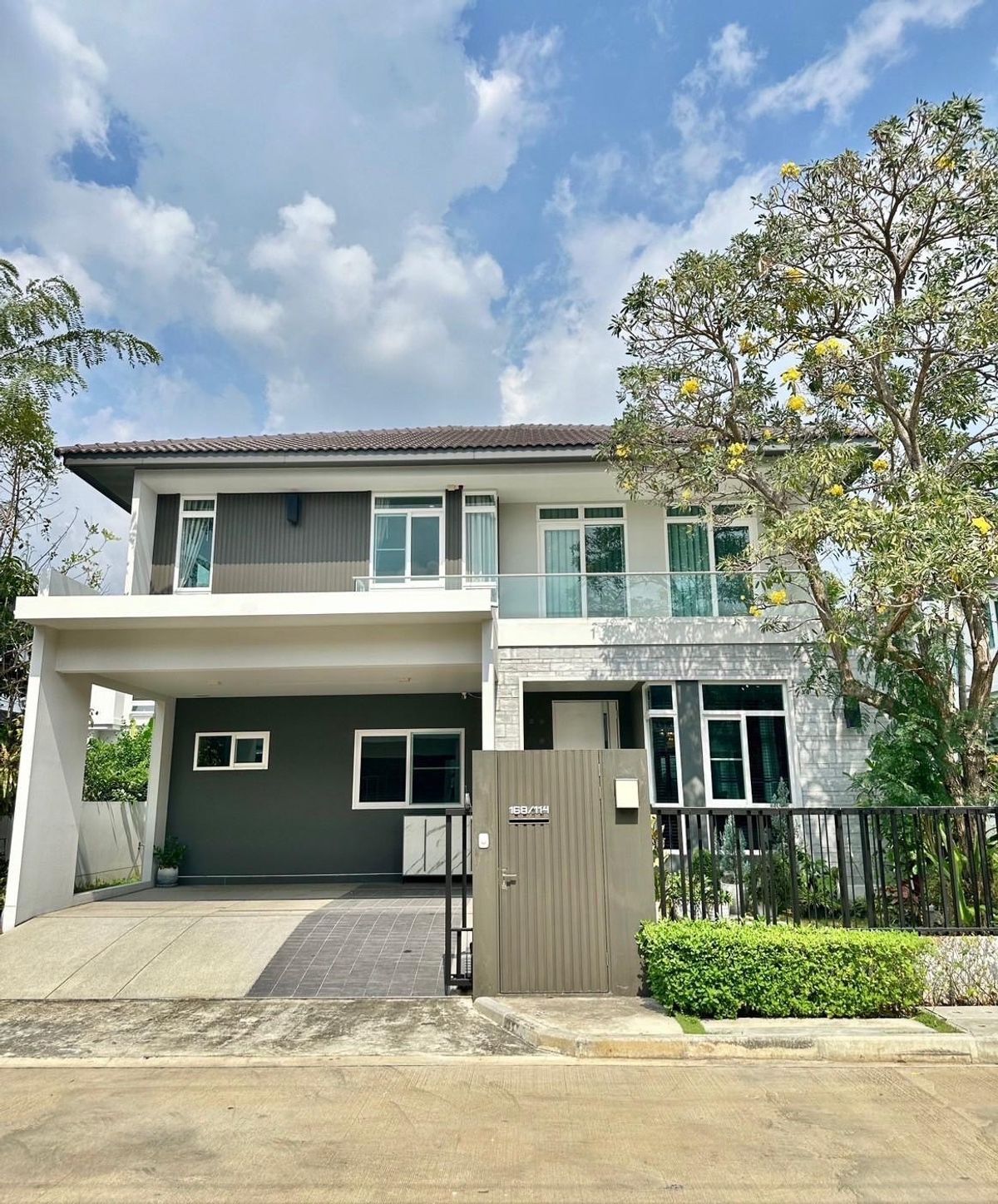 ขายบ้านพระราม 5 ราชพฤกษ์ บางกรวย : For Sale  💜โครงการ มัณฑนา westgate💜