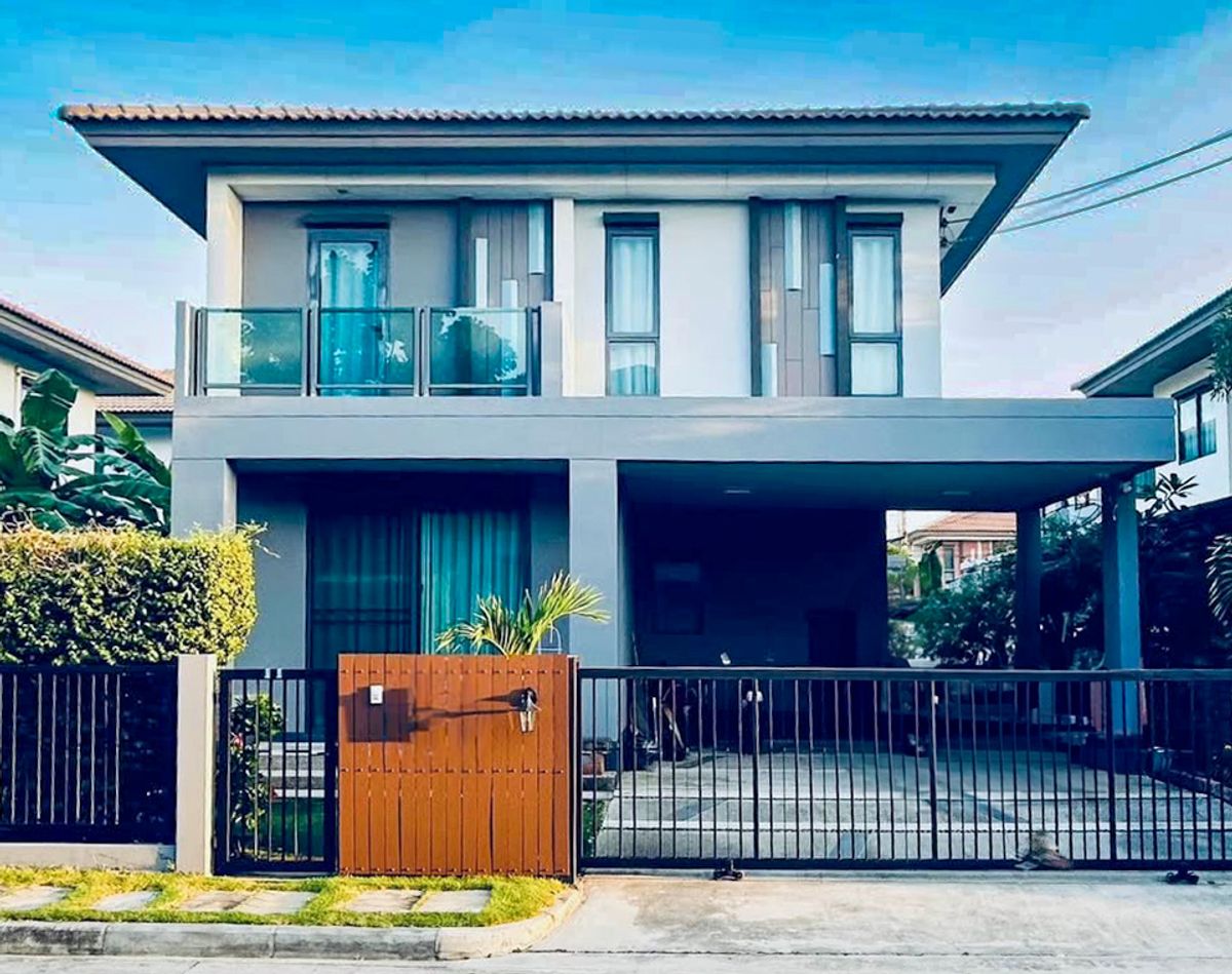 ขายบ้านบางนา แบริ่ง ลาซาล : ขายบ้านเดี่ยว 2 ชั้น Burasiri Wongwaen-On Nut : บุราสิริ วงแหวน-อ่อนนุช NOK-027