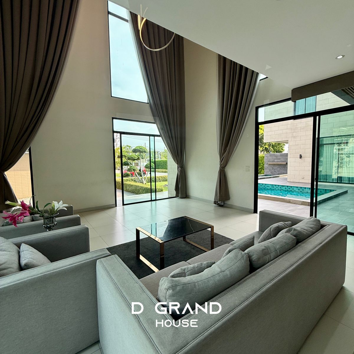 ขายบ้านนวมินทร์ รามอินทรา : ✨ บ้านหรูสไตล์ Nordic ทำเลรามอินทรา บนที่ดิน 500 ตร.วา พร้อมสระว่ายน้ำส่วนตัว ดีไซน์เรียบ เท่ อยู่สบาย เหมาะสำหรับคนที่มองหาบ้านหลังใหญ่ พื้นที่เยอะ พร้อมความเป็นส่วนตัว