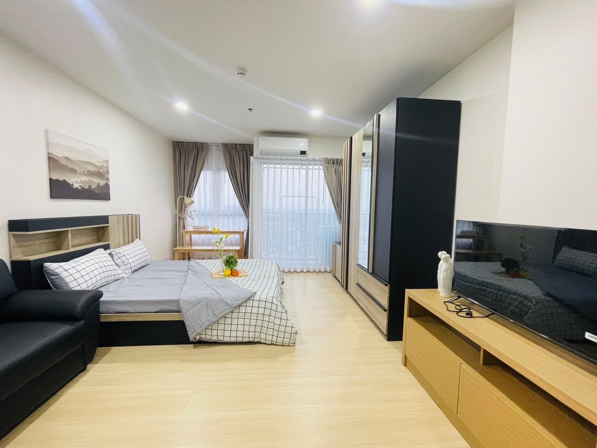 ให้เช่าคอนโดสมุทรปราการ สำโรง : Rds-4803 ให้เช่าคอนโด ศุภาลัย เวอเรนด้า สุขุมวิท 117 ห้องใหม่มือ 1 มีกระจกกั้นครัว นัดชมห้อง 👉line : @propertybkk2