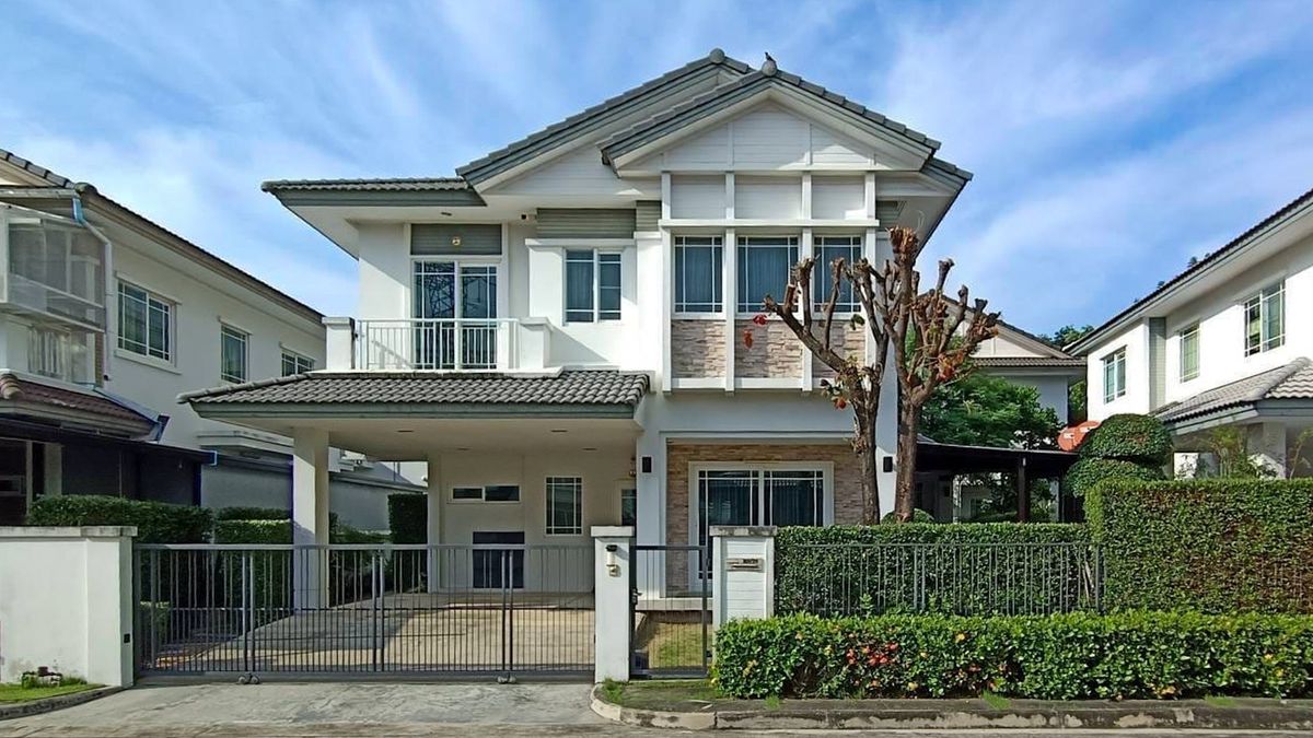 ขายบ้านลาดกระบัง สุวรรณภูมิ : ขายบ้านเดี่ยว 2 ชั้น มัณฑนา อ่อนนุช - วงแหวน 3 NOK-021