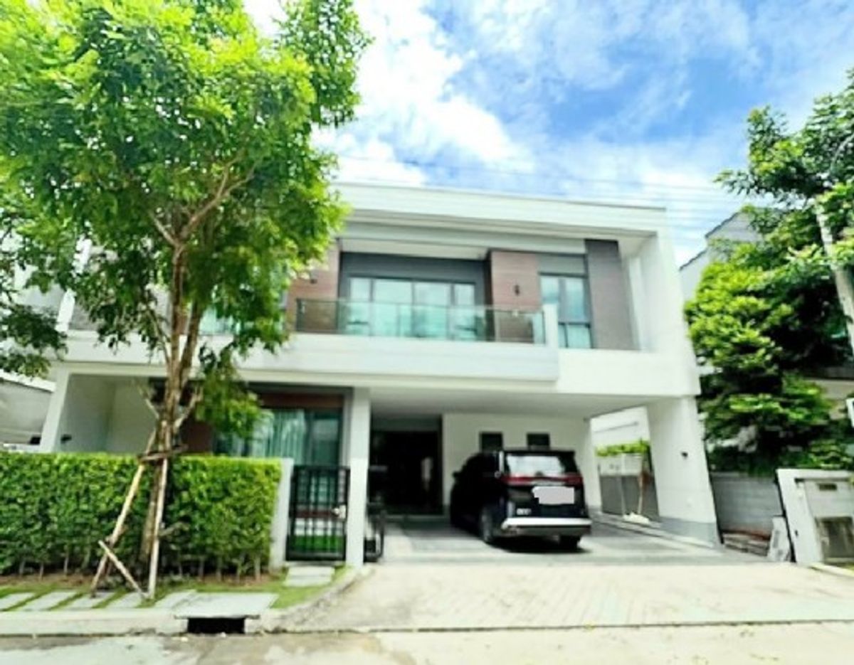 ให้เช่าบ้านสมุทรปราการ สำโรง : โทร. 081-632-0632 ให้เช่าบ้านเดี่ยว 2 ชั้น หมู่บ้าน The City Sukhumvit - Onnut เดอะ ซิตี้ สุขุมวิท - อ่อนนุช บ้านตกแต่งสวย / แอร์ทั้งหลัง / เฟอร์นิเจอร์ครบ / อยู่อาศัย