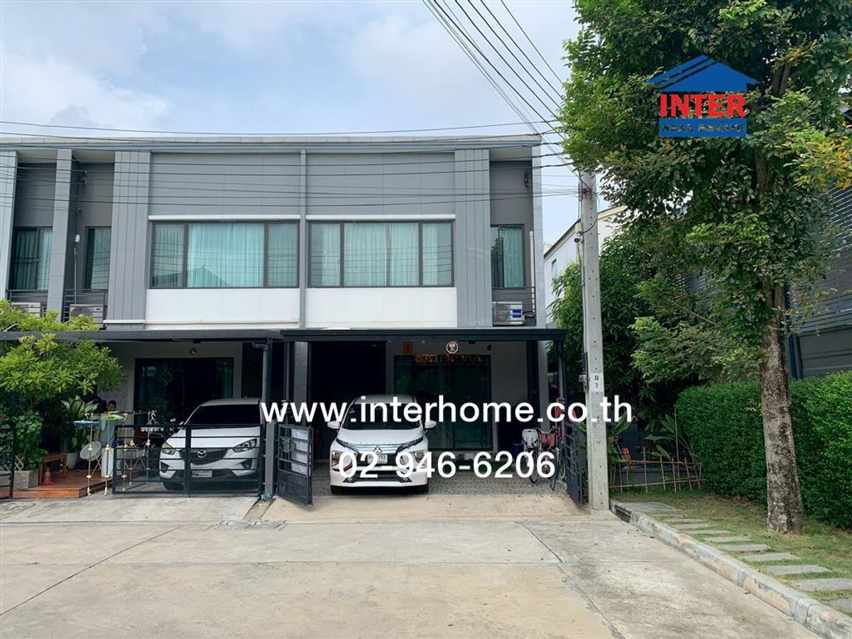 ขายทาวน์โฮมเสรีไทย-นิด้า : ทาวน์โฮม 2 ชั้น 25.5 ตร.ว. หมู่บ้านพลีโน่ ลาดพร้าว-เสรีไทย ใกล้ร.ร.เตรียมอุดมน้อมเกล้า ซอยเสรีไทย38 ถนนกาญจนาภิเษก ถนนเสรีไทย เขตคันนายาว กรุงเทพมหานคร