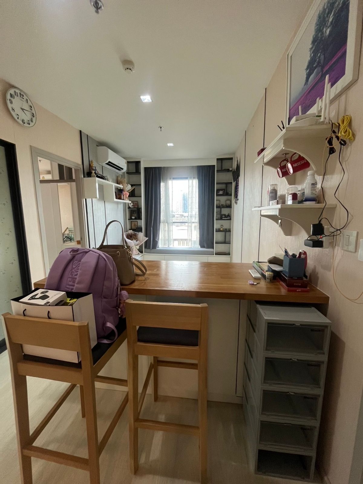 For SaleCondoOnnut, Udomsuk : S-LSV134 Condo for sale, Sukhumvit 48❤️2 Bedroom 2 Bathrooms, 48 ​​sqm. Floor 4, complete 4.95 million baht 064-959-8900