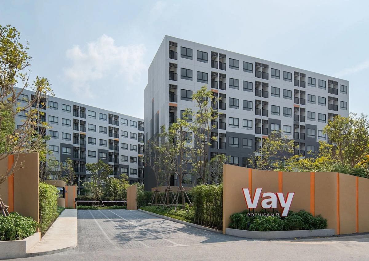 ขายคอนโดพัทยา บางแสน ชลบุรี สัตหีบ : Vay Pothisan II - เวย์ โพธิสาร 2 ❤️🩵 #Vay  