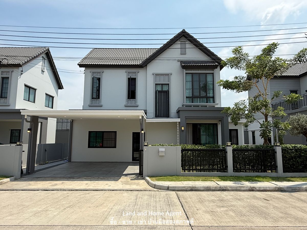 ให้เช่าบ้านลาดกระบัง สุวรรณภูมิ : ให้เช่า บ้านเดี่ยว สราญสิริ รามคำแหง ตกแต่งสวย พร้อมอยู่