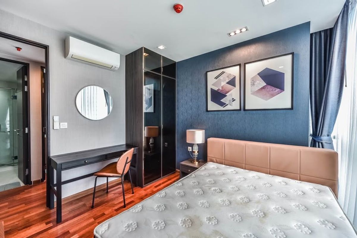 ให้เช่าคอนโดราชเทวี พญาไท :  Wish Signature Midtown @ Siam condo 2 bedroom [ ให้เช่า ] คอนโด Wish Signature Midtown ขนาด 2 ห้องนอน ทิศใต้+ตะวันออก วิวสวย ชั้นสูง ขนาด 48 ตร.ม. Rent : 32,000 THB