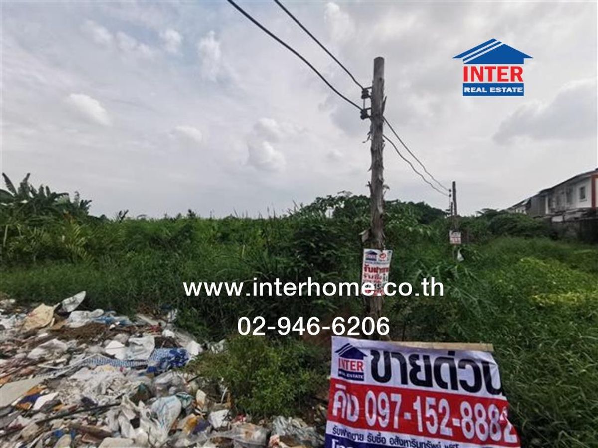 ขายที่ดินสมุทรปราการ สำโรง : ที่ดินเปล่า 400 ตร.ว. ที่ดินเปล่า ซอยมังกร-ขันดี (ซอยเทพารักษ์116) ถนนเทพารักษ์ ถนนสุขุมวิท เมืองสมุทรปราการ สมุทรปราการ