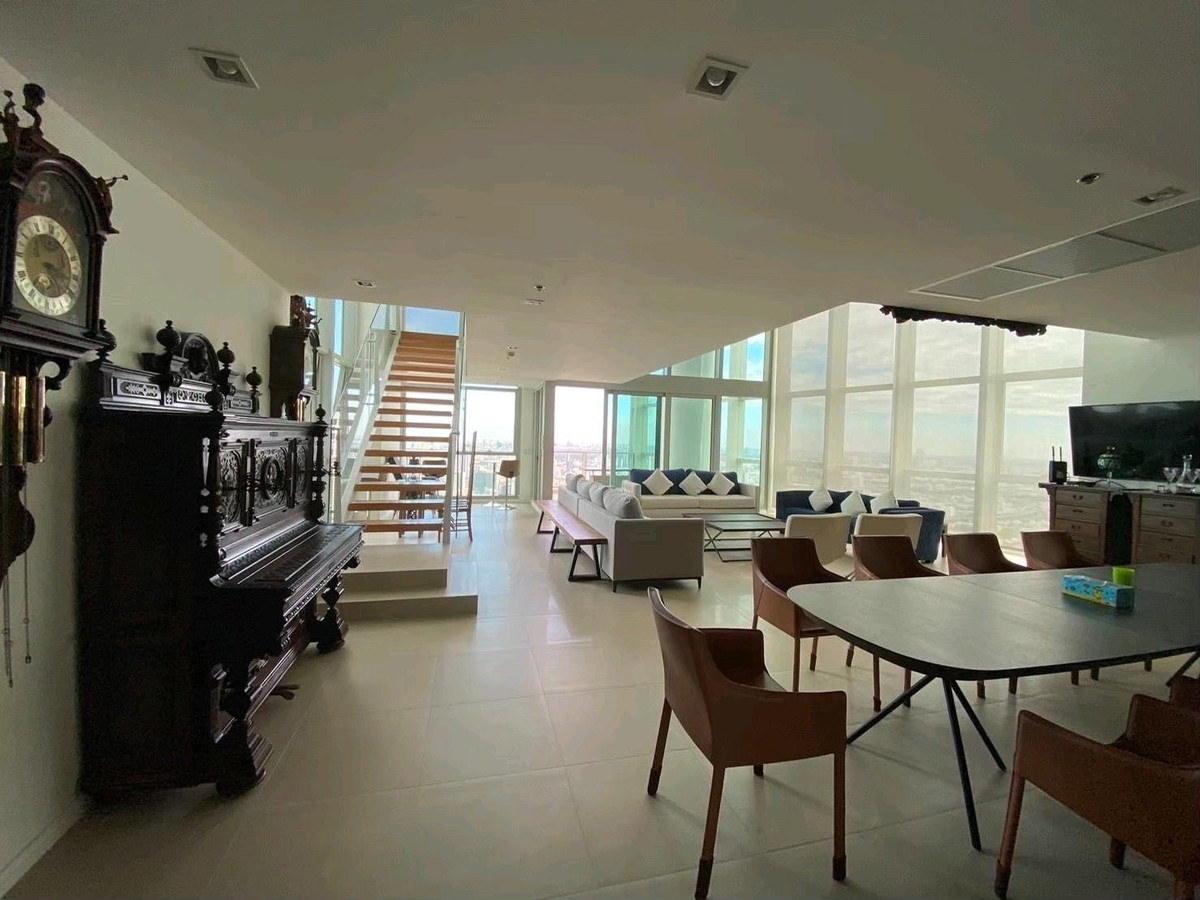 For RentCondoWongwianyai, Charoennakor : 📌For RENT Rent | The River Condominium - 3BT 1PD [Duplex PH] (410 SQM) 400,000 THB