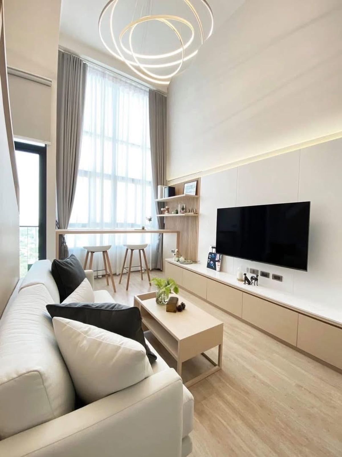 ให้เช่าคอนโดพระราม 9 เพชรบุรีตัดใหม่ RCA : IDEO New rama 9 Duplex 💖บิวอินสวยมากกก