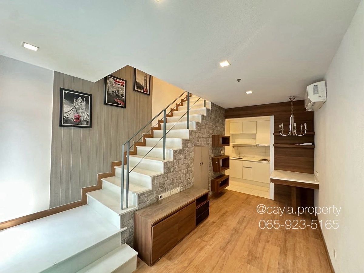ขายคอนโดอ่อนนุช อุดมสุข : 🔥ขาย Duplex🔥 ติด BTS อ่อนนุช ⭐️recently renovated⭐️ นัดชมได้ทุกวัน ห้องสวยมาก!!