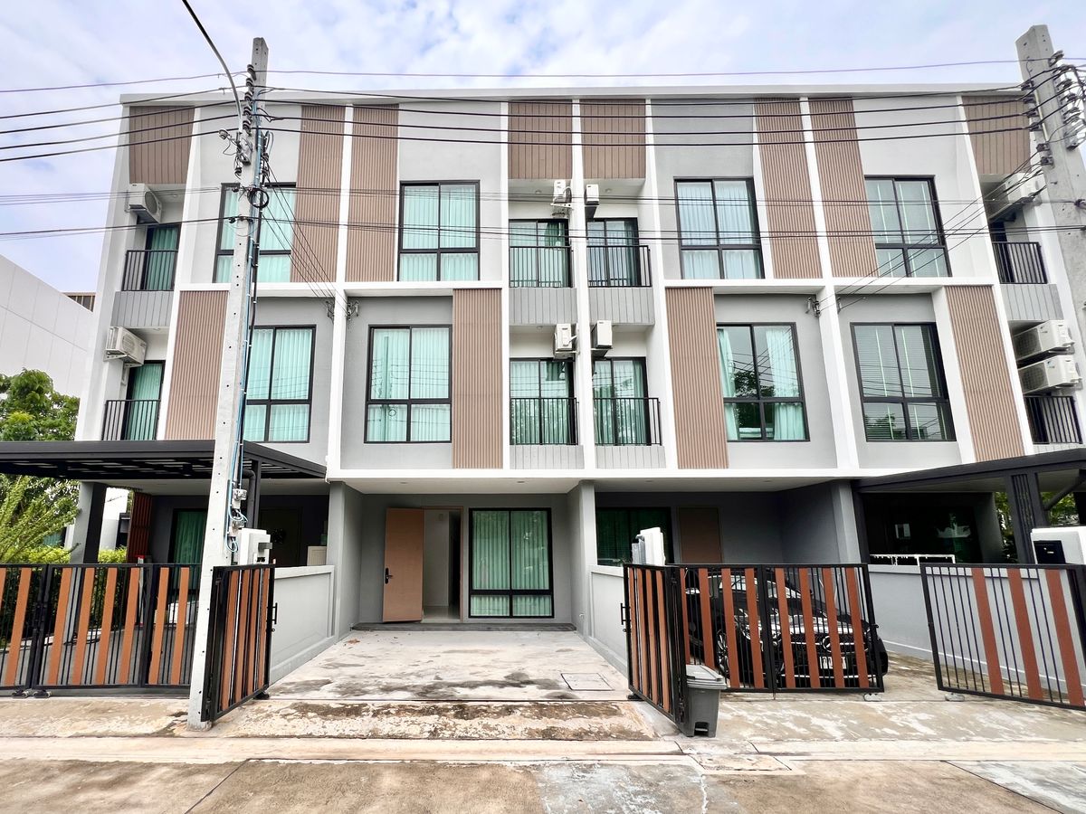 ให้เช่าโฮมออฟฟิศวิภาวดี ดอนเมือง หลักสี่ : ให้เช่า Townhome 3 ชั้น Nue Connex ดอนเมือง ติดถนนวภาวดี พหลโยธิน เหมาะทำ Home office หรือ พักอาศัย