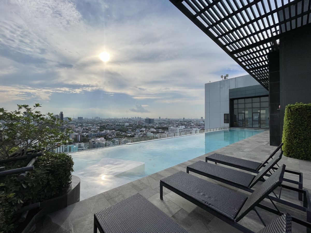 For SaleCondoKasetsart, Ratchayothin : Sell/rent Centric Condo, Ratchayothin, Floor 17, beautiful room, complete with BTS Ratchayothin, only 150 meters.