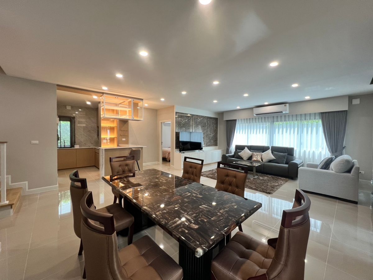 For RentHouseChaengwatana, Muangthong : ✅⭐️ House for rent, Perfect Place Chaeng Watthana 2 project, elegant decoration, spacious living space Near Singapore International School, Nonthaburi (SISB Nonthaburi) 
 
