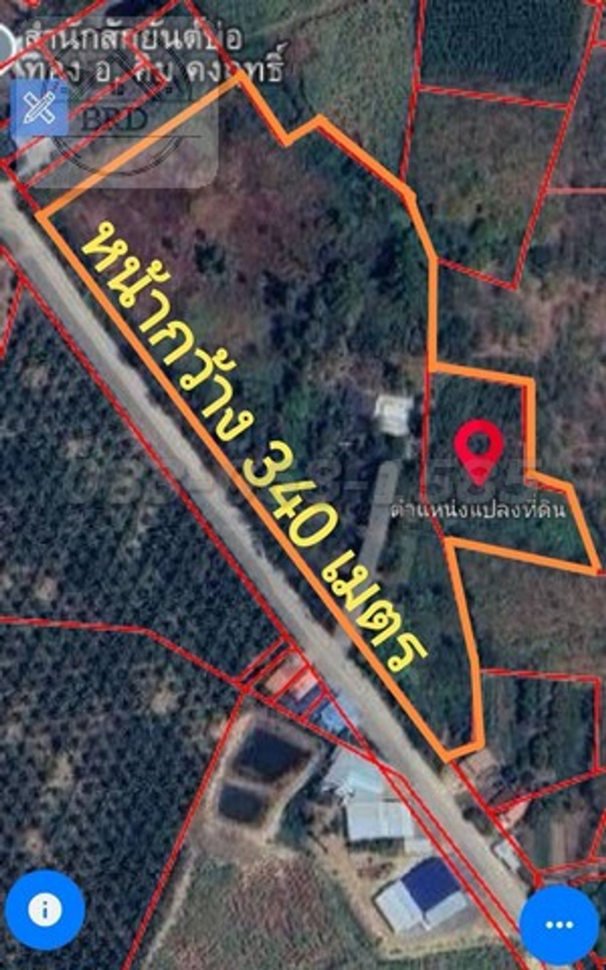 ขายที่ดินปราจีนบุรี : ขายถูกที่ดิน บ่อทอง (เนื้อที่ 25​ไร่ ขายไร่ละ 1.2 ล้าน) ตำบลวัดสุวรรณ อำเภอบ่อทอง ชลบุรี