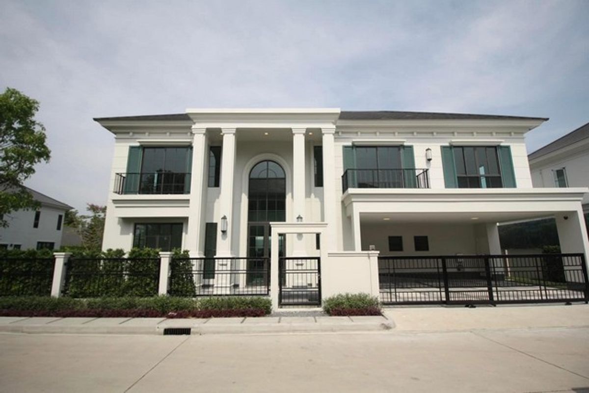 ให้เช่าบ้านบางนา แบริ่ง ลาซาล : HR2423ขายและเช่าบ้านใหม่ไซส์ใหญ่ หลังมุม โครงการเศรษฐสิริ บางนา กม.10 ติดถนน บางนา-ตราด