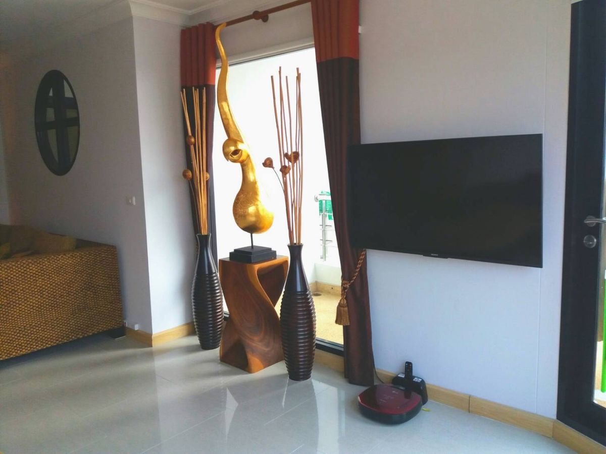 ขายคอนโดพระราม 3 สาธุประดิษฐ์ : คอนโด 2 ห้องนอนขายที่ Supalai Casa Riva ชั้นต่ำ