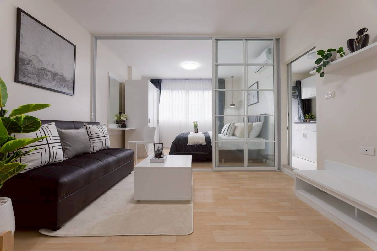 ขายคอนโดนวมินทร์ รามอินทรา : S2915 ขายห้องแต่งสวย พร้อมอยู่ DCondo รามอินทรา