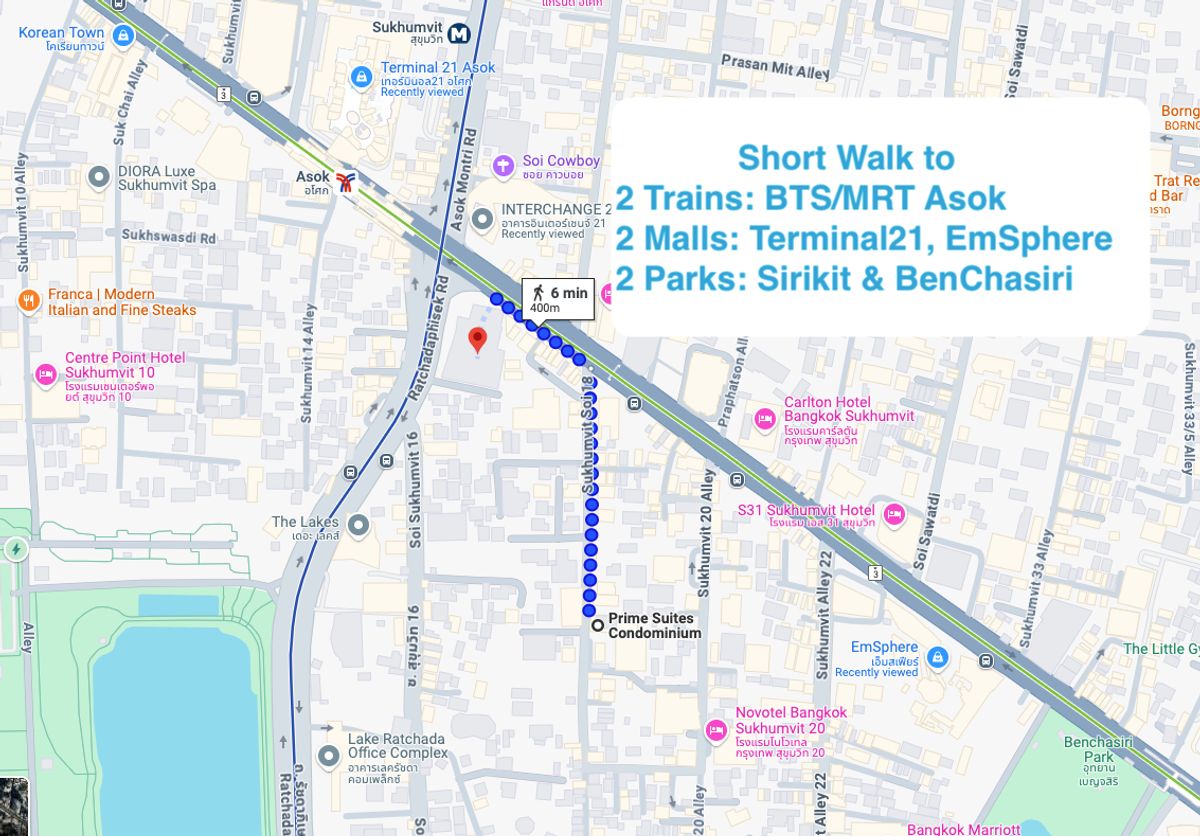 ให้เช่าคอนโดสุขุมวิท อโศก ทองหล่อ : 🔥ให้เช่าด่วน🔥 เข้าอยู่ได้เลย  คอนโด ใกล้รถไฟฟ้า BTS อโศก, MRT สุขุมวิท 