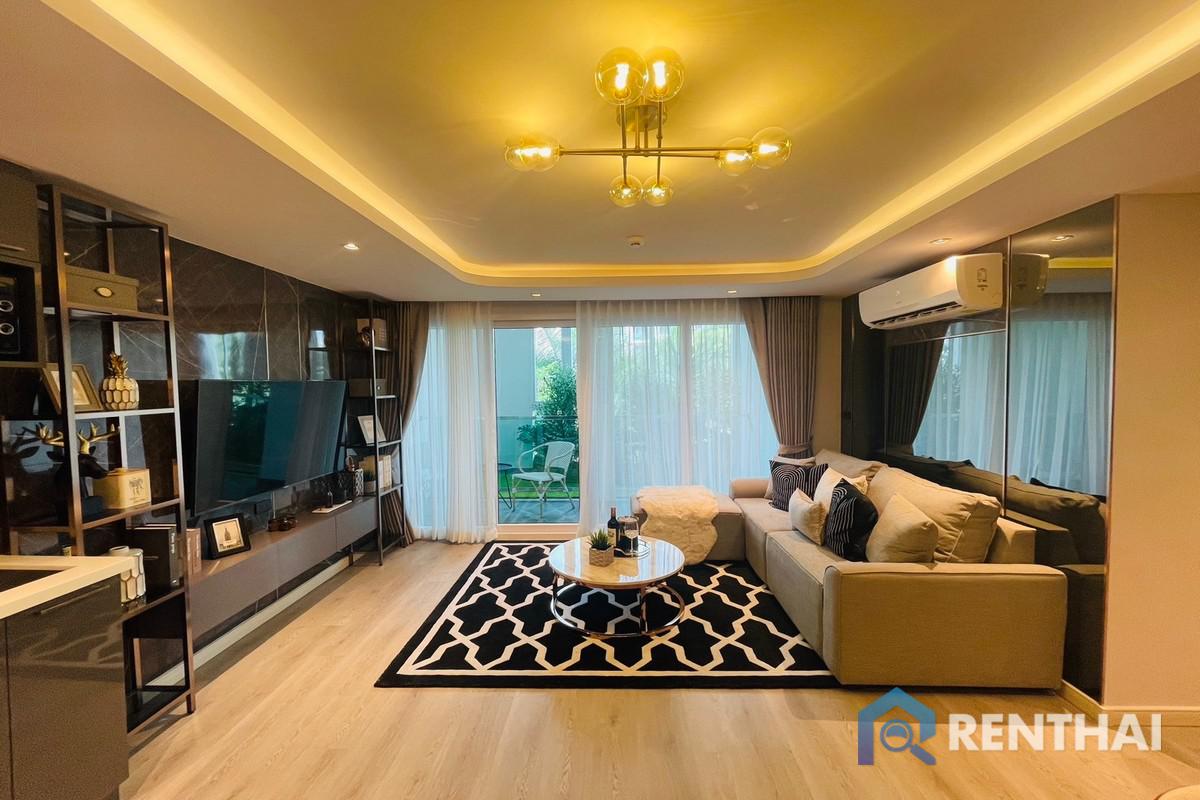 For SaleCondoPattaya, Bangsaen, Chonburi : Pre sale 2 bedroom 2 bathroom in  Pristine Park 3