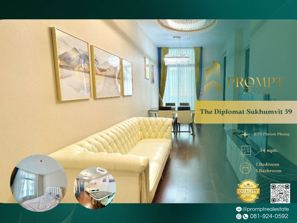 ให้เช่าคอนโดสุขุมวิท อโศก ทองหล่อ : ST13348 - The Diplomat Sukhumvit 39 :  เดอะ ดิโพลแมท 39 - BTS Phrom Phong /  EmQuartier / Emsphere / Emporium