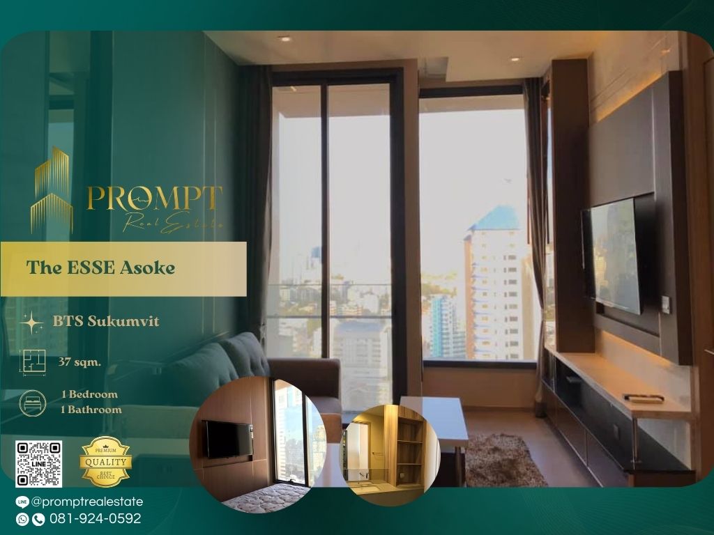 For RentCondoSukhumvit, Asoke, Thonglor : ST13351 - The ESSE Asoke  :  ดิ เอส อโศก - BTS Sukumvit / MRT Sukumvit / SWU