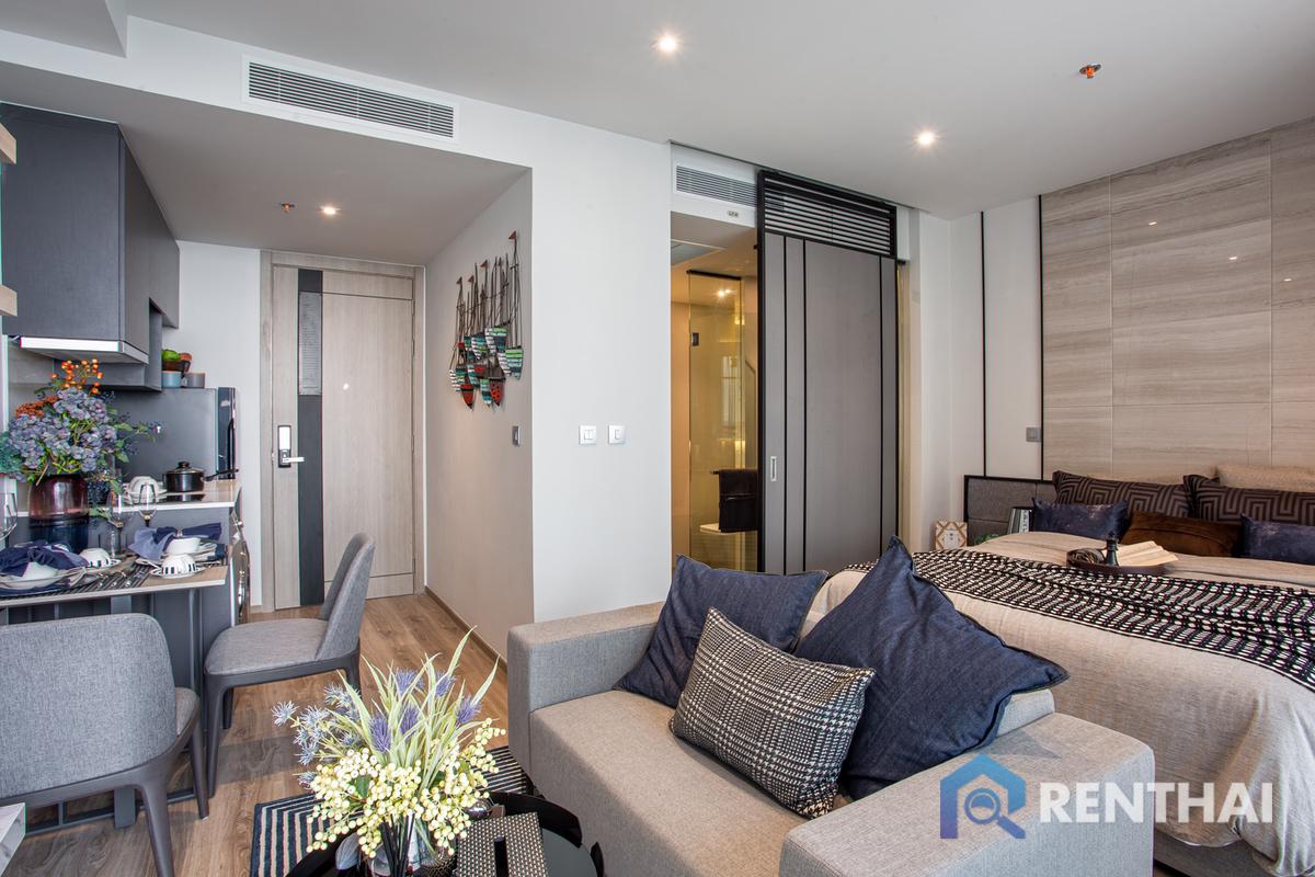 For SaleCondoPattaya, Bangsaen, Chonburi : Promotion  Andromeda Pratamnuk studio 28 sqm Sea view