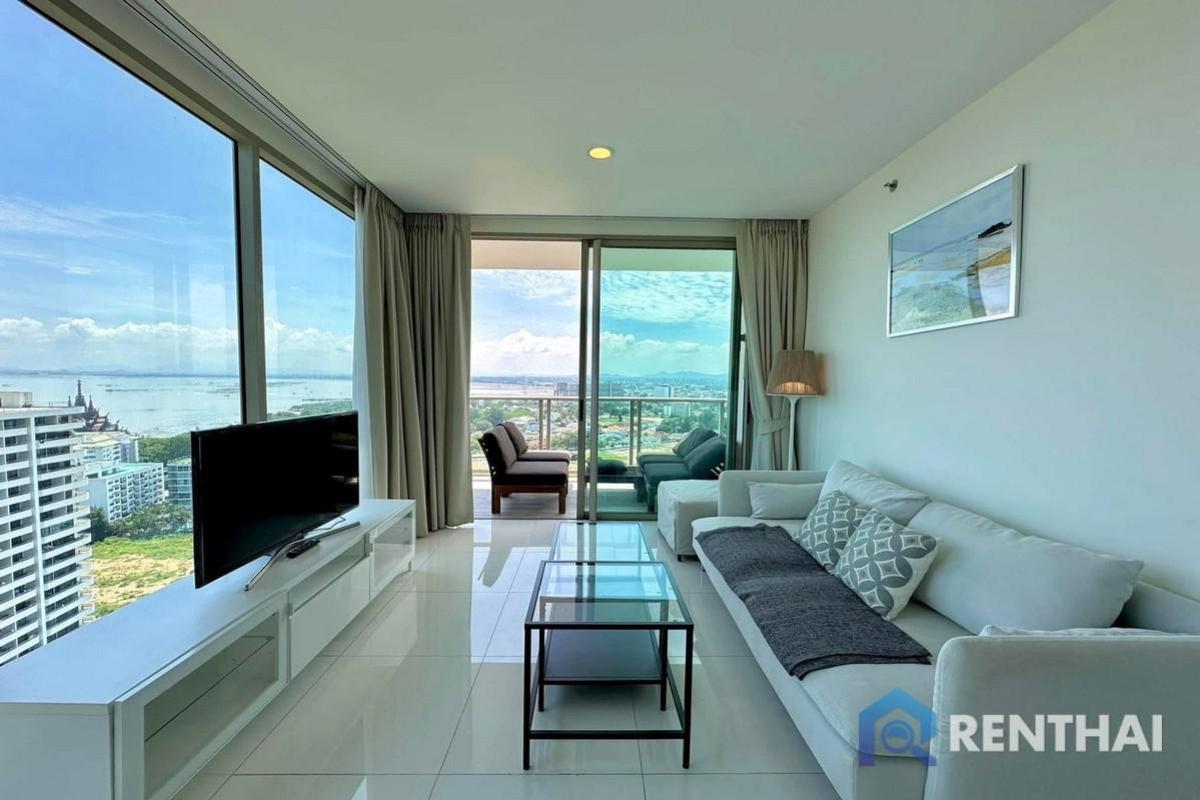 For SaleCondoPattaya, Bangsaen, Chonburi : The Riviera Wongamat  beach for sale 1 bedroom 50 sqm sea view