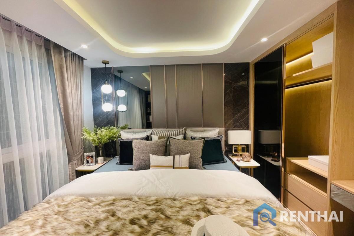 ขายคอนโดพัทยา บางแสน ชลบุรี สัตหีบ : เปิดให้จองราคาแรก 2 ห้องนอน 2 ห้องน้ำ ขนาด 65 ตร.ม. คอนโดใหม่ Pristine Park 3