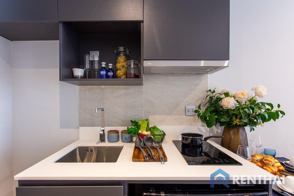 ขายคอนโดพัทยา บางแสน ชลบุรี สัตหีบ : ขายคอนโดพัทยา Andromeda พระตำหนัก  ทำเลบนเขา สตูดิโอขนาด 27 ตร.ม. วิวทะเลสวยๆ