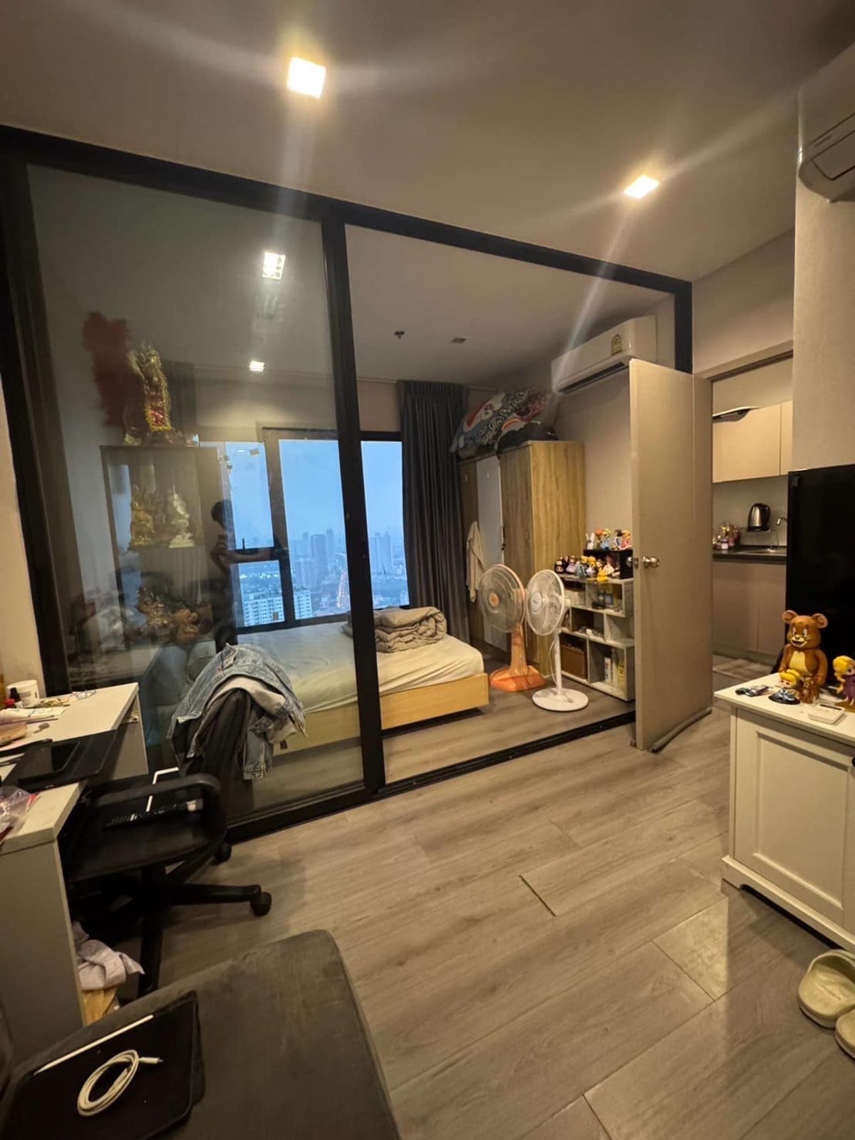 ให้เช่าคอนโดรัตนาธิเบศร์ สนามบินน้ำ พระนั่งเกล้า : A9060568 ให้เช่า คอนโด The Politan Rive (เดอะ โพลิแทน รีฟ) ขนาด 25 ตร.ม ชั้น 48