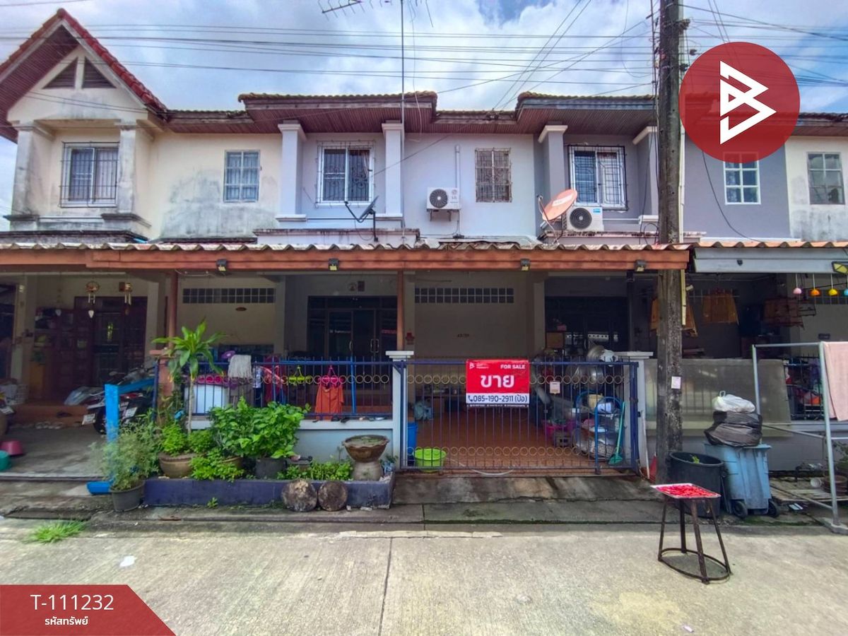 ขายทาวน์โฮมจันทบุรี : ขายทาวน์เฮ้าส์ หมู่บ้านศิลาพร เฟส1 จันทบุรี