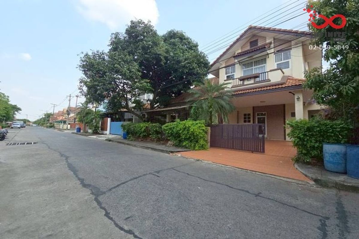 ขายบ้านปทุมธานี รังสิต ธรรมศาสตร์ : ขายบ้านเดี่ยว 2 ชั้น 50 ตารางวา วรารักษ์ รังสิต คลอง3 ถนนเลียบคลองสาม